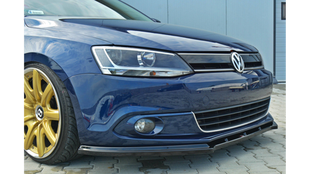 Splitter Volkswagen Jetta VI GLI Front v.1 Gloss Black