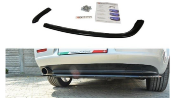 Splitter Alfa Romeo 159 Rear Central without Diffuser Gloss Black