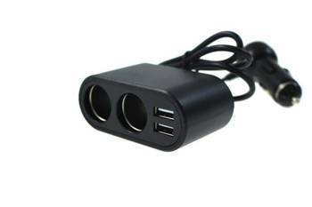 Car Charger Power Supply 12-24V + 2xUSB 2.1A