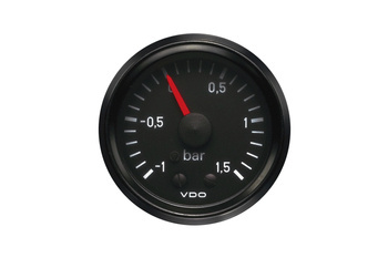 VDO Gauge 52mm - Turbo -1 to 1,5 Bar Mechanic