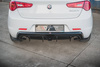 Diffuser Alfa Romeo Giulietta Facelift Rear Valance Exhaust on both sides version Gloss Black