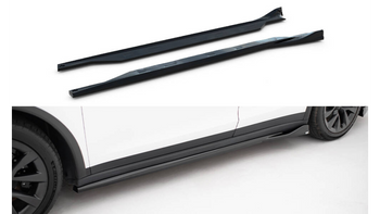 Side Skirts Tesla Model X Mk1 Facelift v.2