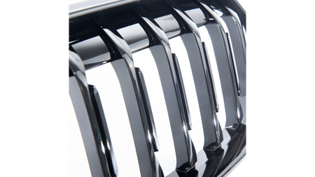 Grill BMW 2 F44 pojedyncze żeberka Gloss Black