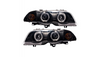 Lights BMW 3 E46 Front Black