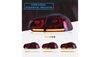 Lights Volkswagen Golf VI Rear Dynamic LED Red