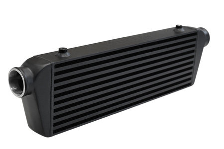 Intercooler TurboWorks 550x180x65 wejście 2,5" Bar and Plate Czarny