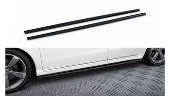 Diffuser Volkswagen Passat B7 R-Line Side Skirts Gloss Black