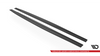 Diffuser Lexus GS F IV Facelift Side Skirts Street Pro Black-Red