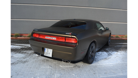 Splitter Dodge Challenger III SRT8 Rear Side Gloss Black