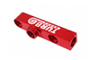 Fuel Pump Manifold 2in1 Red