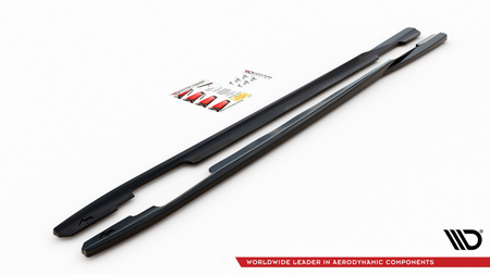 Diffuser Ford Mondeo V Facelift ST-Line Side Skirts Gloss Black