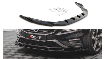 Splitter Volvo S60 II R-Design Front v.1 Gloss Black