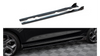 Diffuser Ford Fiesta VI ST Side Skirts v.2 Gloss Black + Flaps