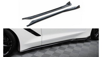 Diffuser Chevrolet Corvette C7 Side Skirts v.2