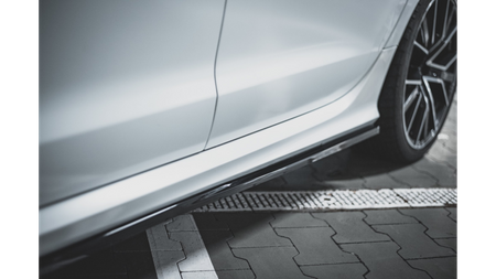 Dokładka Audi RS6 C7 Progi v.2 Gloss Black