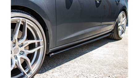 Diffuser Seat Leon III Cupra FR Facelift Side Skirts v.2 Gloss Black