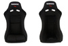 Fotel sportowy GTR Medium Welur Bride Czarny