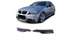 Diffuser BMW 3 E90 E91 Facelift Front Bumper Matt Black