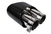 Exhaust Tip 190mmx2 enter 76mm Carbon Gloss Set
