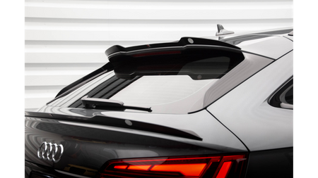 Dokładka Audi SQ5 FY Facelift Spoiler Góra Gloss Black