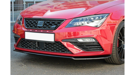 Splitter Seat Leon Cupra FR III Facelift przód v.2 Gloss Black