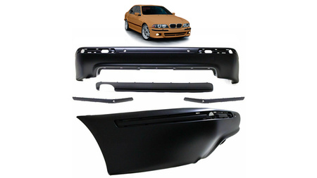 Zderzak BMW 5 E39 Tył z dyfuzorem