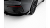 Dyfuzor Audi A3 8Y Tył Street Pro Black-Red + Gloss Flaps