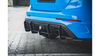 Diffuser Ford Focus III RS Rear Racing Durability Black