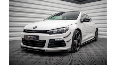 Splitter Volkswagen Scirocco III R Front v.3 + flaps