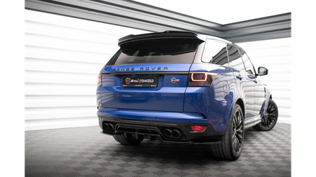 Splitter Land Rover Range Rover Sport SVR II Rear Central with Diffuser Gloss Black