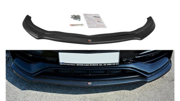 Splitter Mercedes-Benz A W176 AMG Facelift Front v.1 Gloss Black