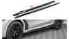 Diffuser BMW X6 G06 F96 M-Pack Side Skirts Gloss Black