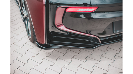 Splitter BMW i8 I12 Rear Central Gloss Black