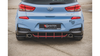 Diffuser Hyundai I30 III N Rear Racing Durability v.2 Black-Red