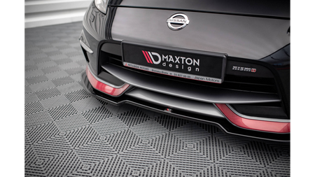 Splitter Nissan 370Z Nismo Facelift przód v.3 Gloss Black