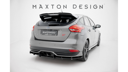 Diffuser Ford Focus ST Mk3 Facelift Rear Street Pro Red