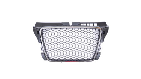 Grill Audi A3 8P Facelift Chrome & Black