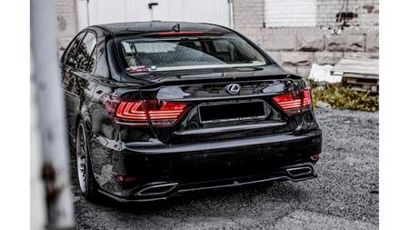 Przedłużenie Spoilera Lexus LS IV Facelift Gloss Black