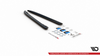 Splitter Jaguar XJ X351 Rear Side Gloss Black