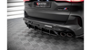 Dyfuzor BMW X5 F95 M-Pack Tył Street Pro Black-Red