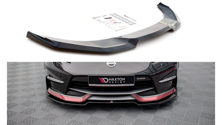 Splitter Nissan 370Z Nismo Facelift przód v.3 Gloss Black