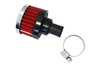 Simota Crankcase Breather Filter 18mm Red