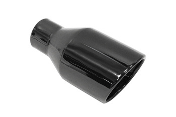 Końcówka tłumika 89mm wejście 51mm Black Chrome