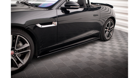 Dokładka Jaguar F-TYPE Progi Gloss Black