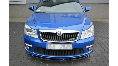 Splitter Skoda Octavia II Facelift RS przód v.1 Gloss Black