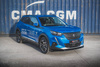 Splitter Peugeot 2008 II - Front v.2 Gloss Black