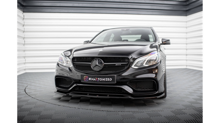 Splitter Mercedes-Benz E63 AMG W212 Facelift Front Gloss Black