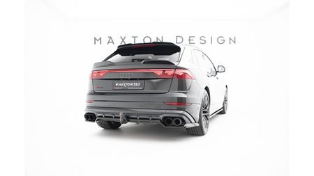 Splitter Audi SQ8 Q8 S-Line Mk1 Facelift Rear Central with Diffuser v.2