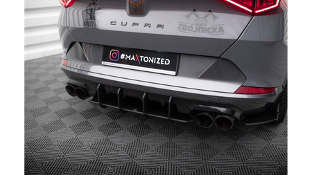 Diffuser Cupra Formentor Rear Street Pro Black-Red