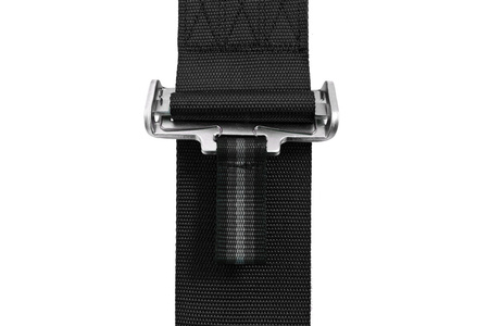 Racing seat belts Slide Quick 5p 3" Black Approval SFI